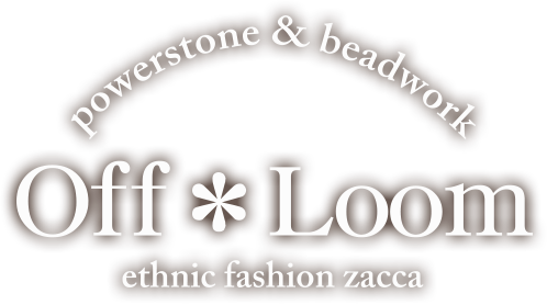 powerstone＆beadwork Off*Loom ethnic fashion zacca